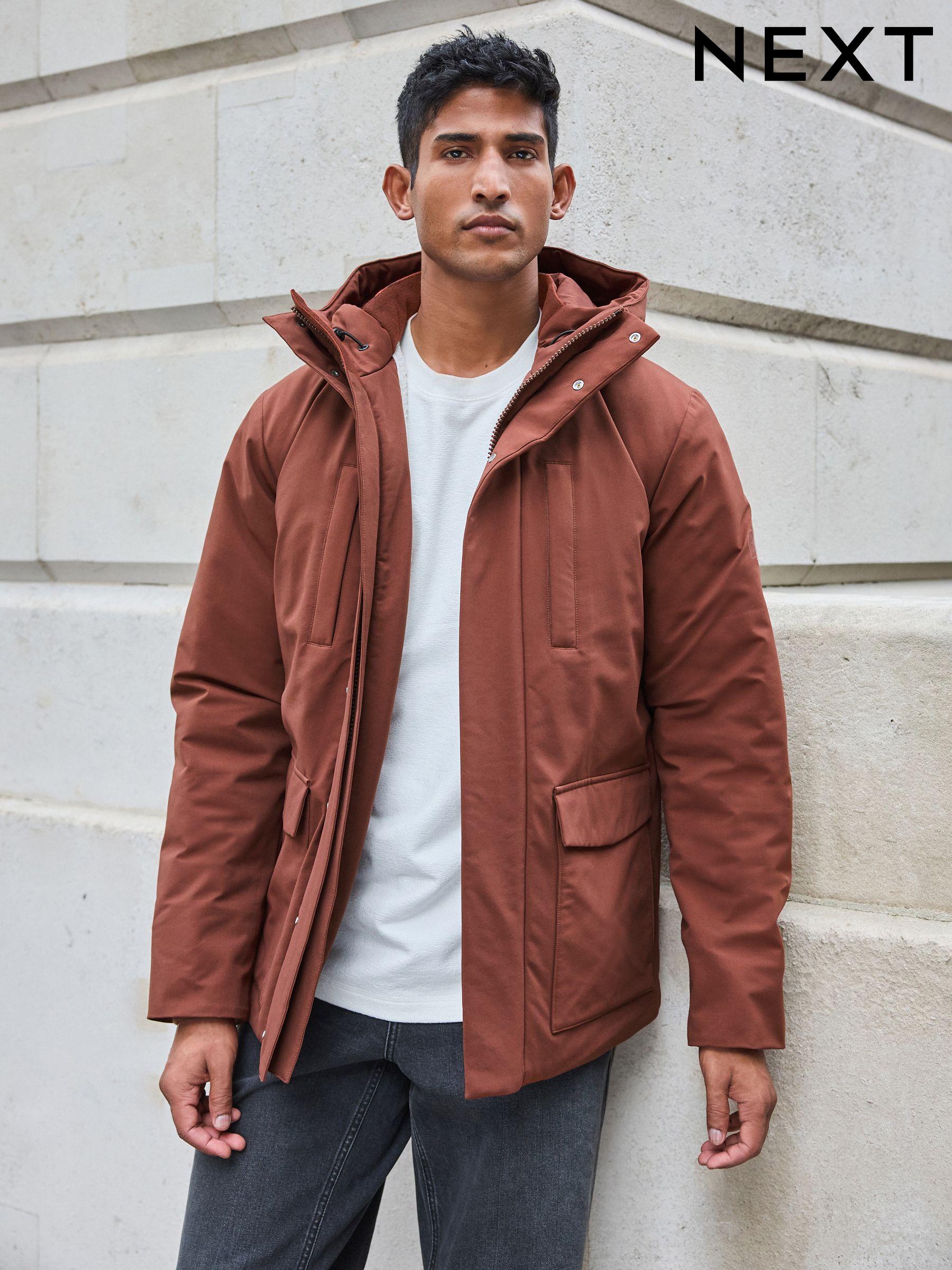 Mens parka sale discount