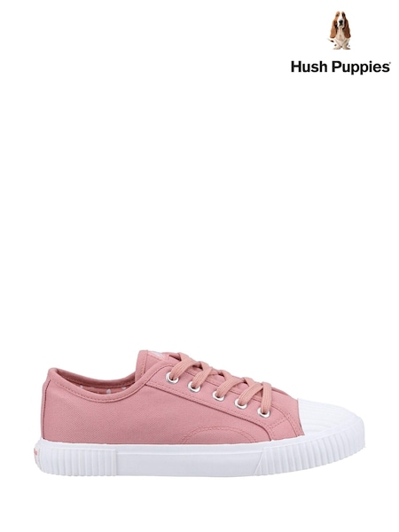 Roz - Pantofi de antrenament din pânză Hush Puppies Brooke (644661) | 260 LEI