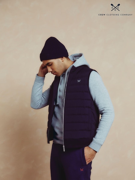 Crew Clothing Dartmouth Hybrid Knit Gilet (644701) | €59