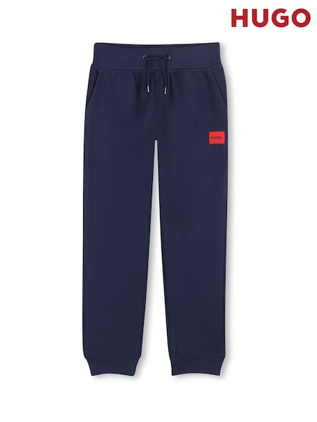 Albastru - Hugo Regular Fit Joggers