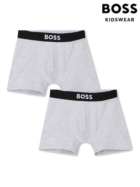 Grey - Boss Boxers Pack Of 5