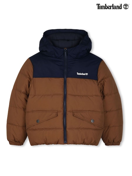 Ruda - Timberland dvispalvė pūkinė striukė