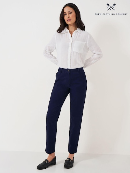 Crew Clothing Blue Salcombe Chino Trousers (645160) | €37