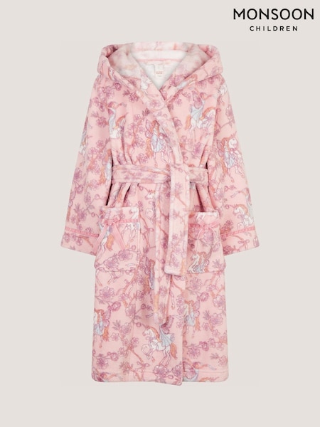 Rozo - Monsoon Fairy Unicorn Print Dressing Gown