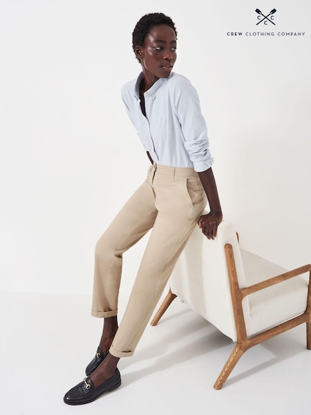 Crew Clothing Salcombe Chino Trousers (645394) | 204 LEI