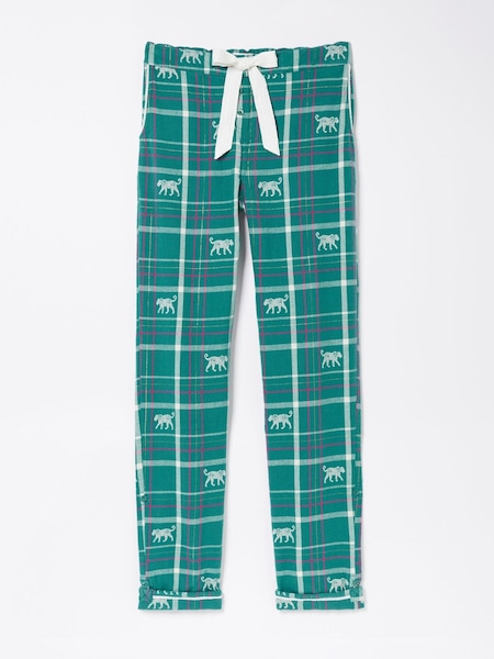 FatFace Green Eva Snow Leopard Pyjama Trousers (645549) | €21.50