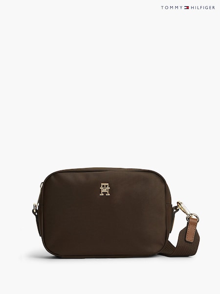 Brązowy - Tommy Hilfiger Popette Cross-body Camera Bag
