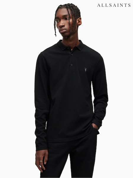 Allsaints 100% Cotton Reform Polo Shirt (645982) | ‏397‏₪