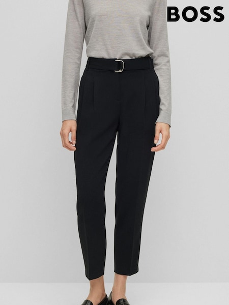 BOSS Black Tilunara Regular Fit Tapered Trousers (646085) | €91