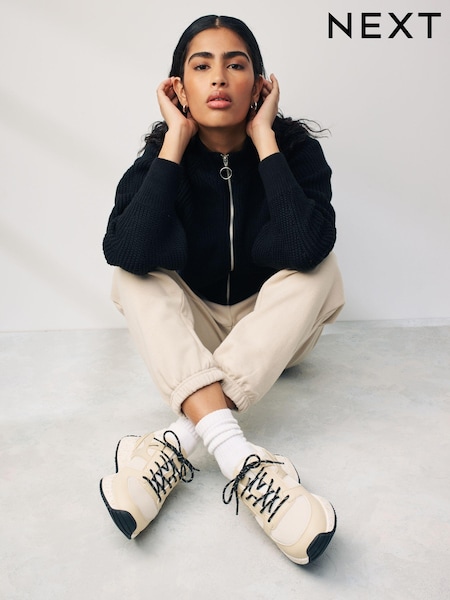 Neutral Forever Comfort Stitch Detail Chunky Trainers (646174) | €23.50