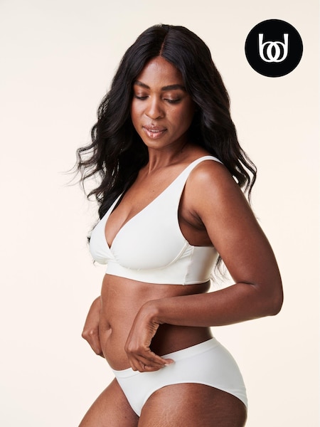 Bravado Cream Nursing Ballet Nursing Bra in Sustainable Eco Fabric (646401) | 69 QAR