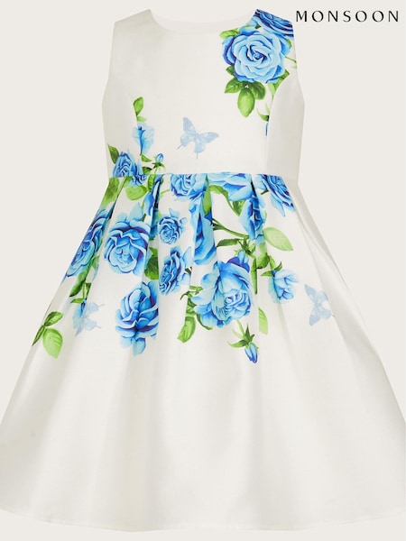Monsoon Baby Natural Romany Roses Dress (646763) | €29 - €32