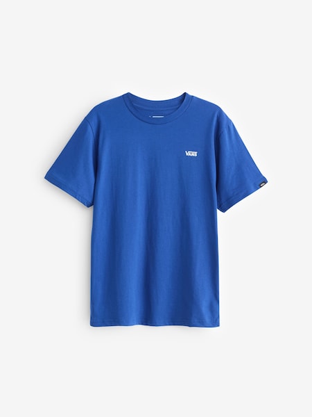 Albastru - Tricou cu logo pe piept în partea stângă pentru băieți Vans (646859) | 74 LEI