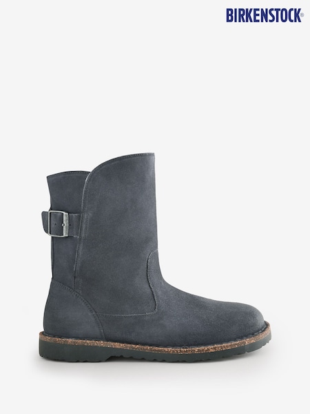 Birkenstock Graphite Grey Uppsala Shearling Boots (647317) | €239