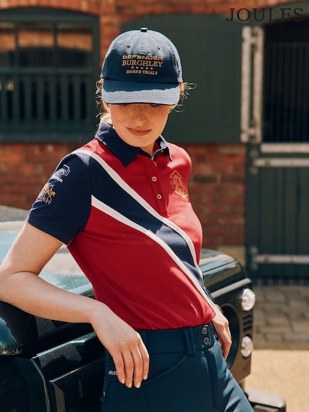 Joules Burghley Navy Embroidered Baseball Cap (647911) | €22