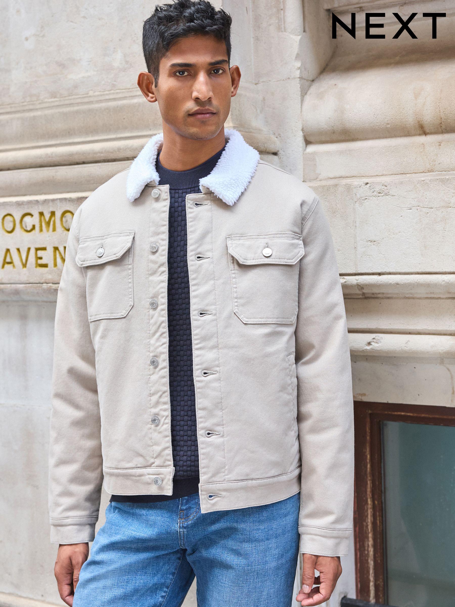 Men s Denim Coatsandjackets Next Saudi Arabia