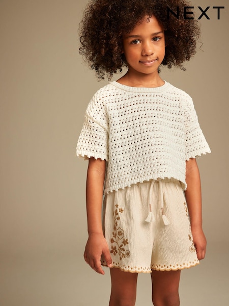 Nevtralno - Embroidered Shorts (3-16yrs) (648546) | € 6 - € 10