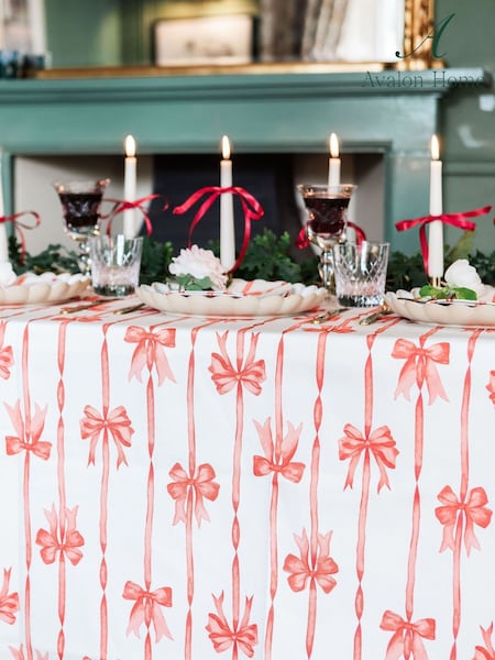 Avalon Home Ribbons Tablecloth