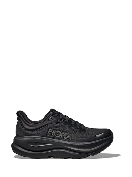 Black - Regular Hoka Bondi 9 Trainers