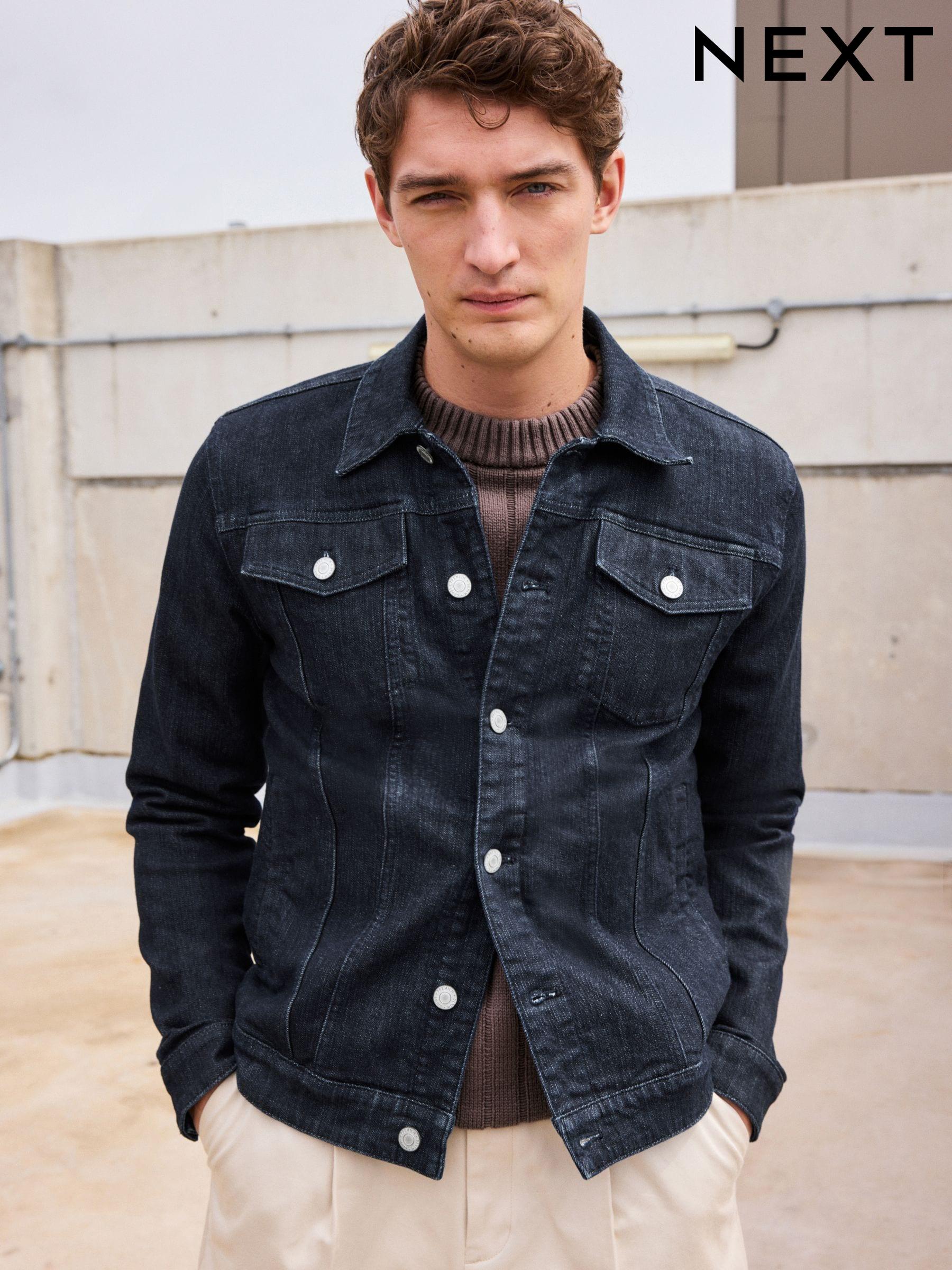 Men s Jackets Denim Coatsandjackets Next France