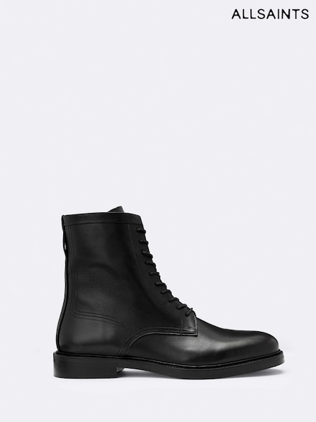 Black - Regular Allsaints Tanner Lace Boots