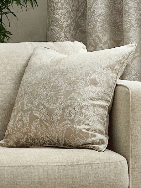 Wylder Nature Natural Bali Botanical Jacquard Cushion (650317) | 139 QAR