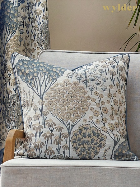 Wylder Wedgewood Ophelia Floral Jacquard Cushion (650342) | 139 QAR