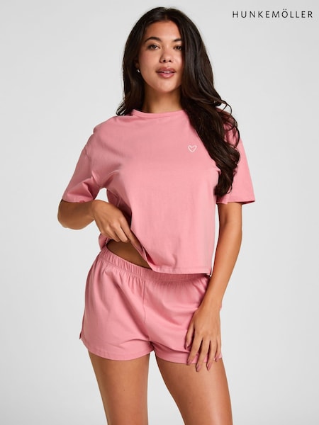 Pink - Hunkemoller Cotton Pyjamas Set