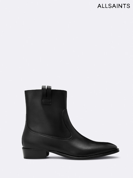 Svart - Regular Allsaints Hiro Zip Boots