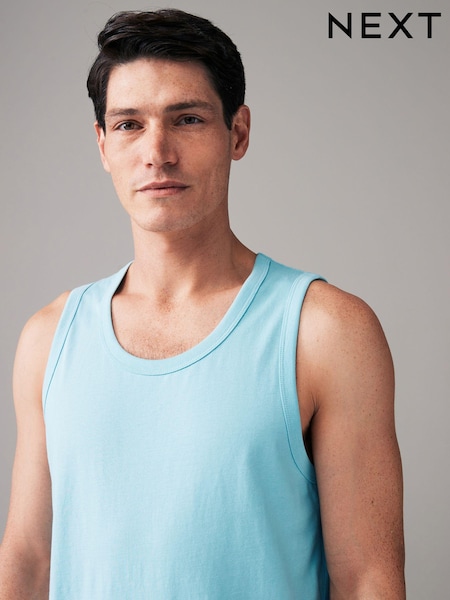 Light Blue 100% Cotton Vest (650569) | €4