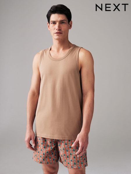 Stone Neutral 100% Cotton Vest (650571) | €5