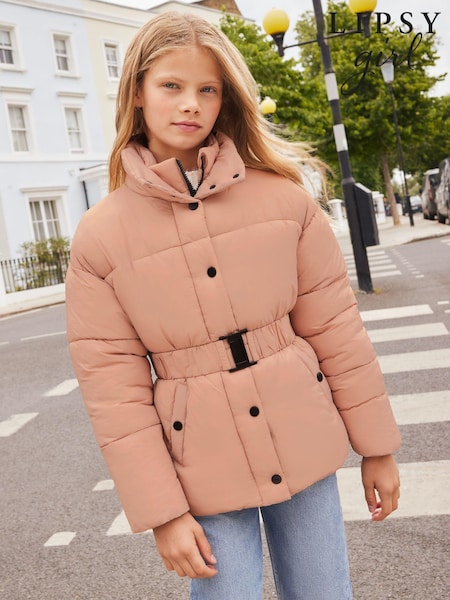 Pink - Lipsy Short Padded Coat (5-16yrs) (650832) | 32 € - 38 €