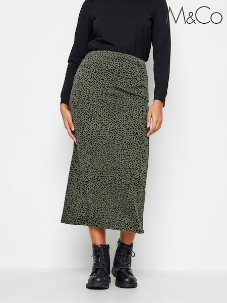 M&Co Green Maxi Tube Skirt (650919) | €15.50