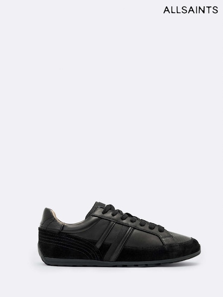 Черный - Allsaints Liam Lace Up Trainers