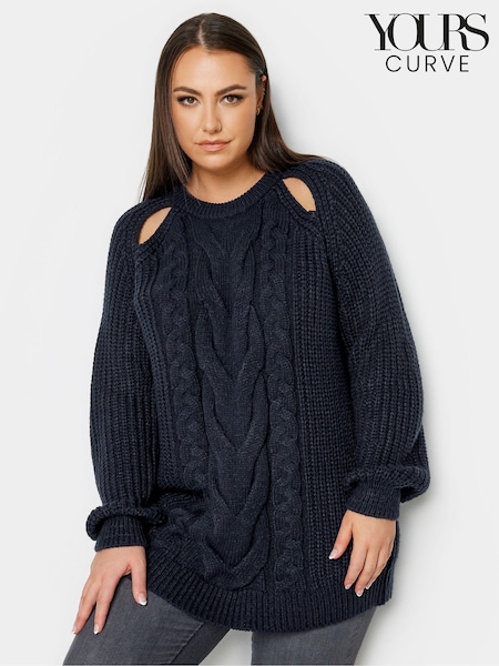 Yours Curve Cable Cut Out Jumper (651646) | 114 LEI