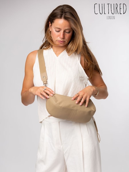 Dabisks tonis - Cultured London Nuala Leather Cross-body Bag