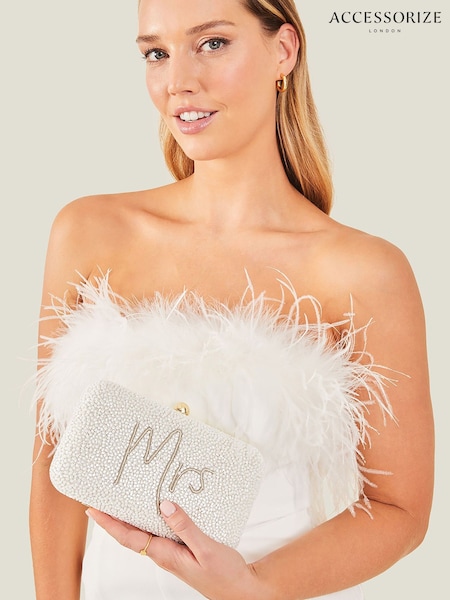 Accessorize Bridal Mrs Hardcase Clutch Bag (652893) | 70 €