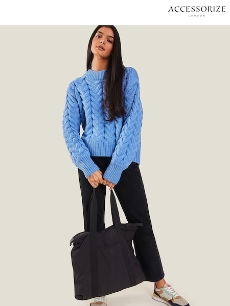 Accessorize Black Packable Travel Tote Bag (652973) | €27