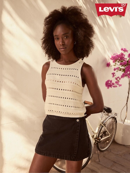 Levi's® Superbloom Crochet 100% Cotton Tank Top (653952) | 36 €