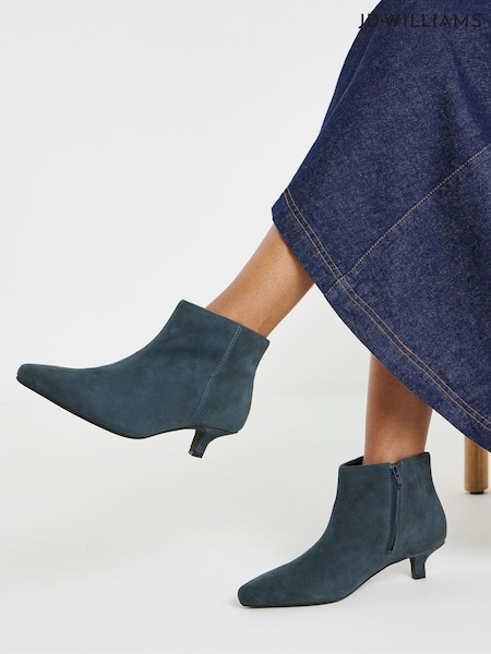 Asul - Jd Williams Pointed Kitten Heel Ankle Boots