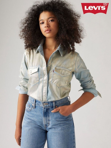 Levi's® Iconic Lightweight Western 100% Cotton Shirt (654125) | 357 LEI