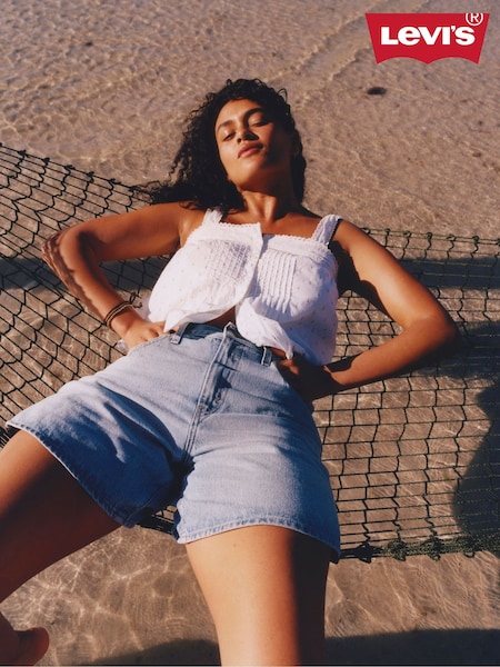 Levi's® Far and Wide 100% Cotton High-Rise Baggy Shorts (654254) | €79