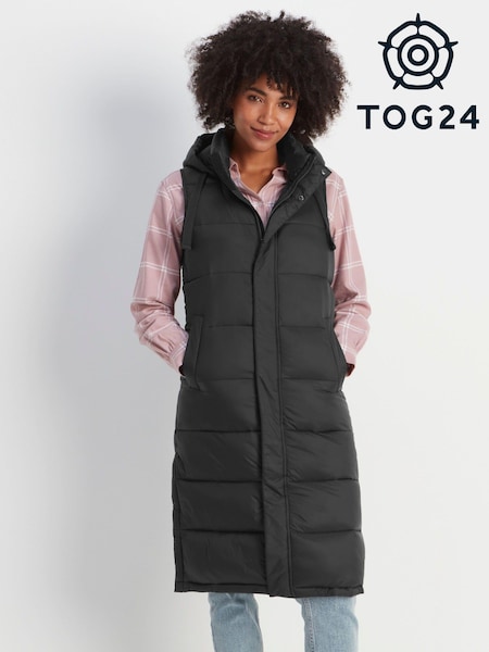 Черный - Tog 24 Newall Long Padded Gilet (654347) | €99