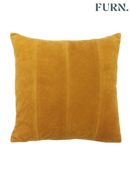 furn. Jagger Ribbed Polyester Filled Cushion (654532) | ‏128 د.إ.‏