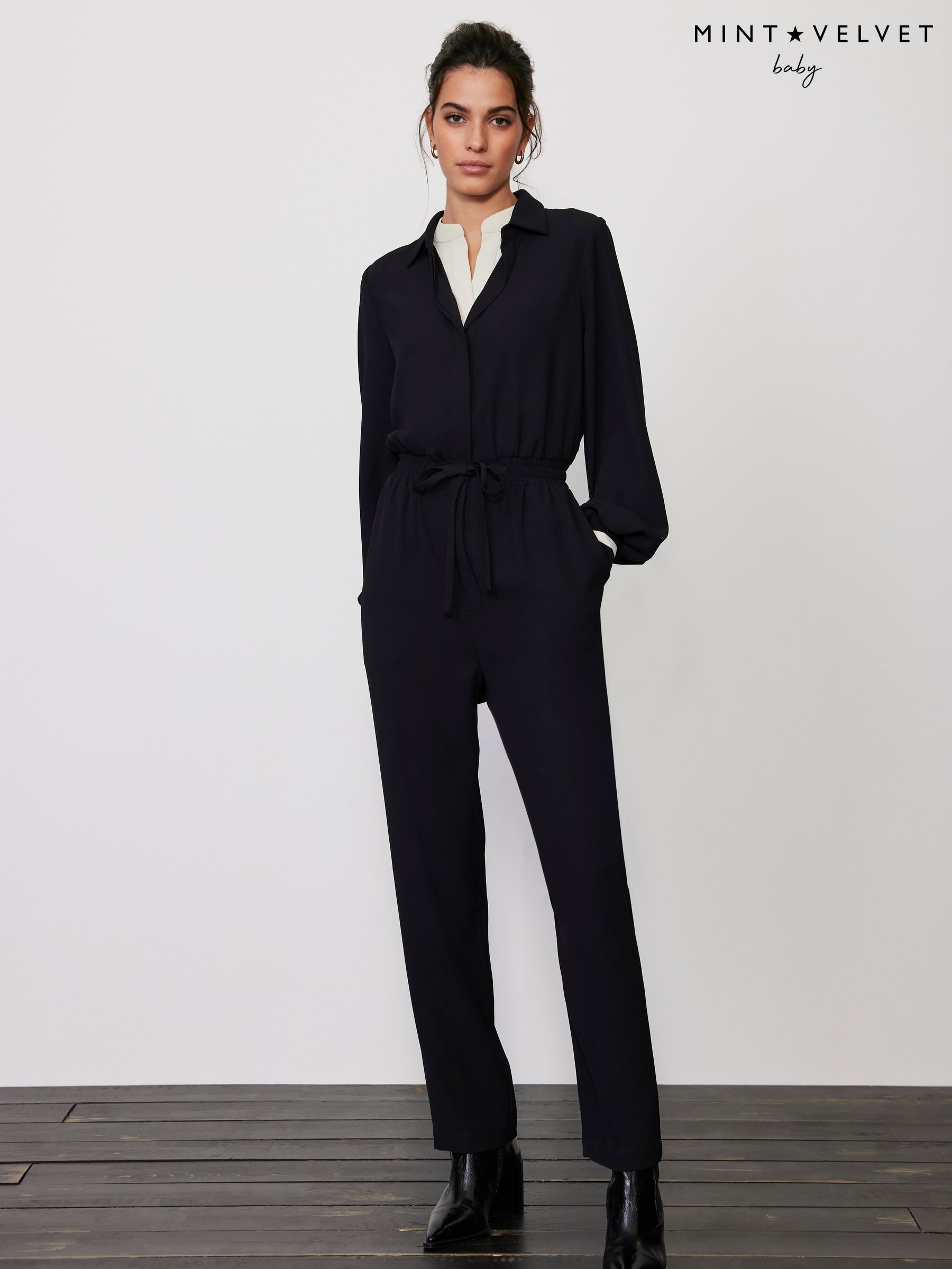 Mint velvet boiler suit top
