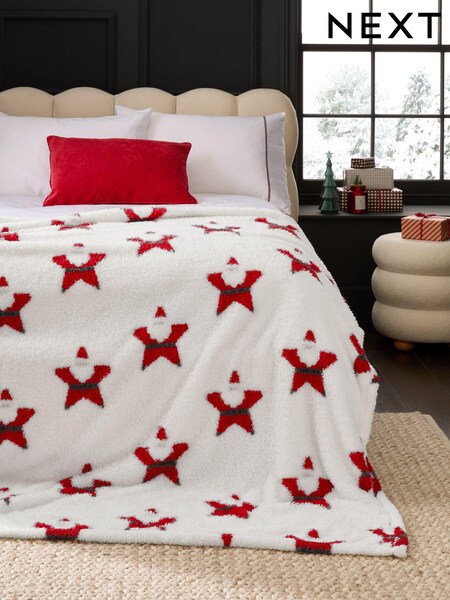 Christmas Santa Fleece Throw (654928) | ‏51 د.إ.‏ - ‏ 91‏ د.إ.