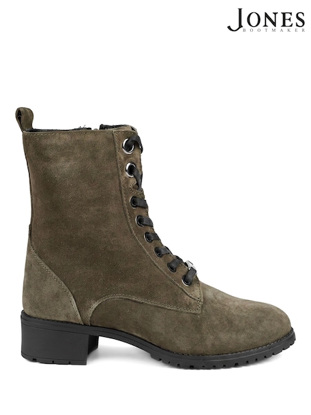 Green - Jones Bootmaker Ankle Casual Boots