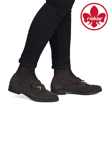 Brown - Rieker Rieker Womens Slip-on Shoes