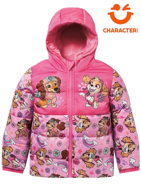 Pink - Character Paw Patrol Puffer Skye & Liberty Jacket
