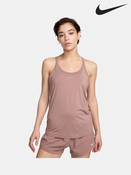 Nike Brown One Classic Dri-FIT Strappy Tank Top (656503) | €17.50